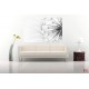 Wallpapers mural dandelion in grey gamut Wallpapers mural dandelion in grey gamut