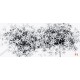Wallpapers mural blossoms in grey gamut