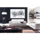 Wallpapers mural blossoms in grey gamut
