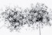 Wallpapers mural blossoms in grey gamut
