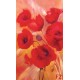 Wallpapers mural painted poppies 2