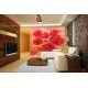 Wallpapers mural painted poppies 2