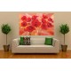 Wallpapers mural painted poppies 2