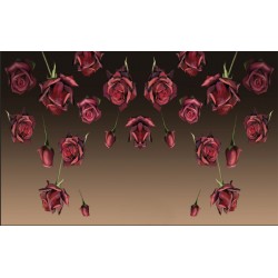 Wallpapers hanging painted roses