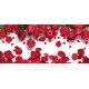 Wallpapers beautiful roses and hearts light background 