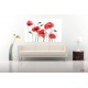 Wallpapers mural painted poppies Wallpapers mural painted poppies