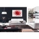 Wall mural red rose art Wall mural red rose art
