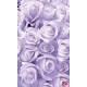 Photo murals a wall of purple roses