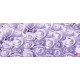 Photo murals a wall of purple roses
