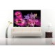 Wall murals ethereal composition of flowers on a black background