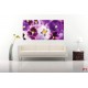 Photo mural gentle bouquet of purple violets