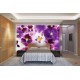 Photo mural gentle bouquet of purple violets