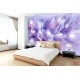 Wall mural composition of flowers in purple gamut Wall mural composition of flowers in purple gamut