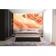 Wallpapers mural orange roses on silk Wallpapers mural orange roses on silk