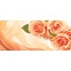 Wallpapers mural orange roses on silk Wallpapers mural orange roses on silk