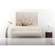 Wall mural dandelion with crystal water drops