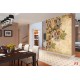 Wall mural vintage composition with romantic golden roses Wall mural vintage composition with romantic golden roses