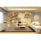 Wall mural vintage composition with romantic golden roses Wall mural vintage composition with romantic golden roses