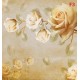Wall murals painted roses vintage model Wall murals painted roses vintage model