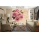 Wallpapers pink roses vintige style with notes Wallpapers pink roses vintige style with notes