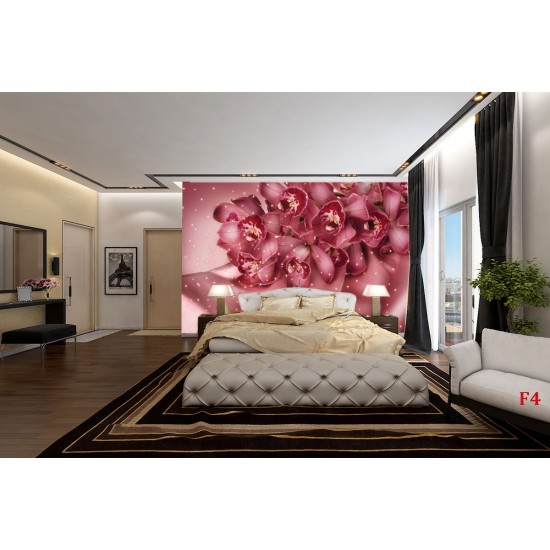 Wallpapers dark coral orchid with lights Wallpapers dark coral orchid with lights