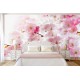 Wallpapers mural spring pink color Wallpapers mural spring pink color