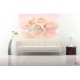 Wallpapers mural gentle roses in pastel colour