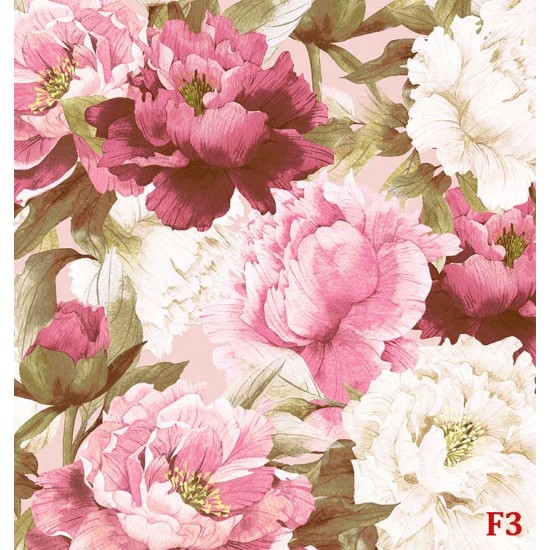 Wallpapers painted bouquet pink peonies Wallpapers painted bouquet pink peonies