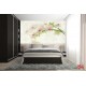 Photo murals tender branch green orchid and water Photo murals tender branch green orchid and water