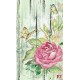 Wall mural vintage art style flower