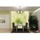 Wall murals wonderful dandelion in green Wall murals wonderful dandelion in green