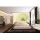 Wall murals wonderful dandelion in green Wall murals wonderful dandelion in green