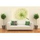 Wall murals wonderful dandelion in green Wall murals wonderful dandelion in green