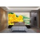 Wallpapers mural bouquet of yellow roses in 2 versions Wallpapers mural bouquet of yellow roses in 2 versions