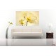 Wallpapers mural gentle flowers in yellow