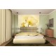Wallpapers mural gentle flowers in yellow