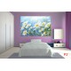 Wall mural sunny white daisies