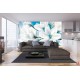 Photo Wall murals abstract composition with magnolia macro blue Photo Wall murals abstract composition with magnolia macro blue