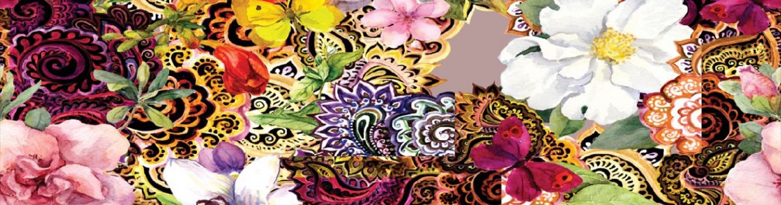 Patterned flowers