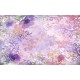 Wall photo mural designer mix flowers and ornaments in 2 variants