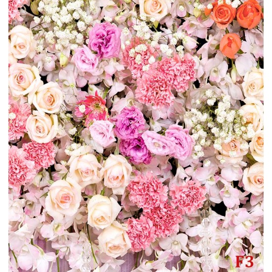 Wallpapers wall-colored bouquet of different small flowers Wallpapers wall-colored bouquet of different small flowers