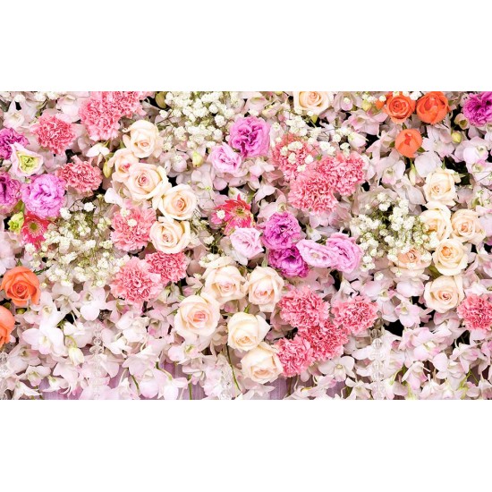 Wallpapers wall-colored bouquet of different small flowers Wallpapers wall-colored bouquet of different small flowers