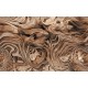 Wallpapers mural abstract meanders in 2 colors Wallpapers mural abstract meanders in 2 colors