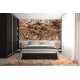 Wallpapers mural abstract meanders in 2 colors Wallpapers mural abstract meanders in 2 colors