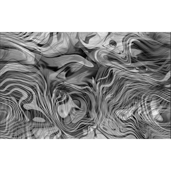 Wallpapers mural abstract meanders in 2 colors Wallpapers mural abstract meanders in 2 colors