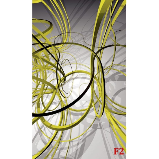 Wallpapers mural modern spirals in green and grey Wallpapers mural modern spirals in green and grey