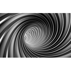 Wallpapers mural grey spiral 2
