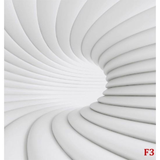 Photo murals white-gray spiral Photo murals white-gray spiral