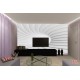 Photo murals white-gray spiral Photo murals white-gray spiral