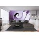 Wallpapers mural elegant spiral in color violet Wallpapers mural elegant spiral in color violet